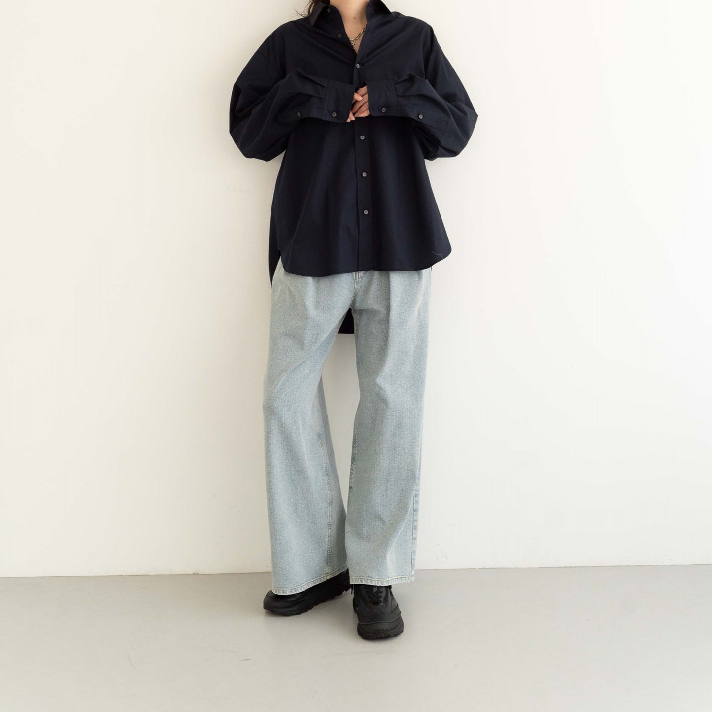 KAIHARA DENIM Baggy Pants-Unisex