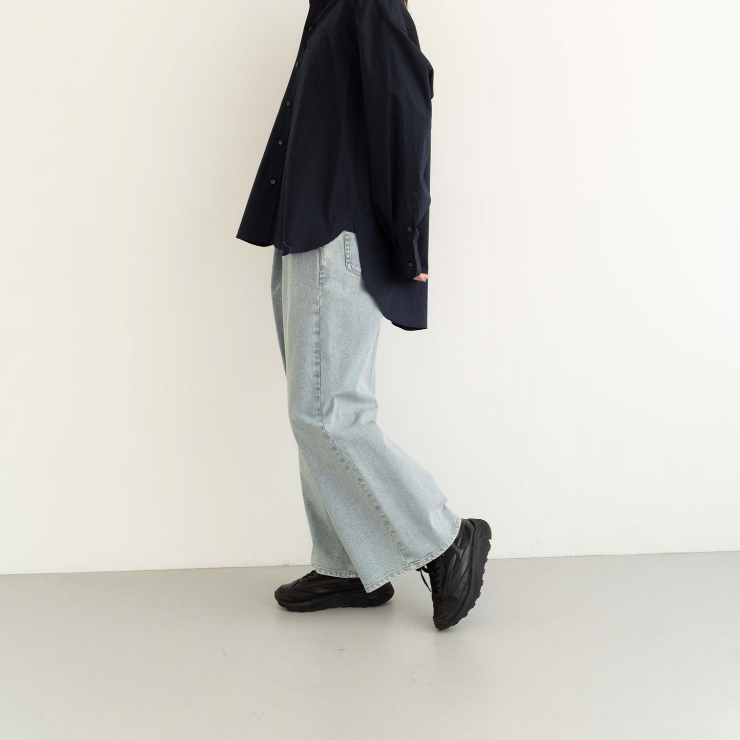 KAIHARA DENIM Baggy Pants-Unisex