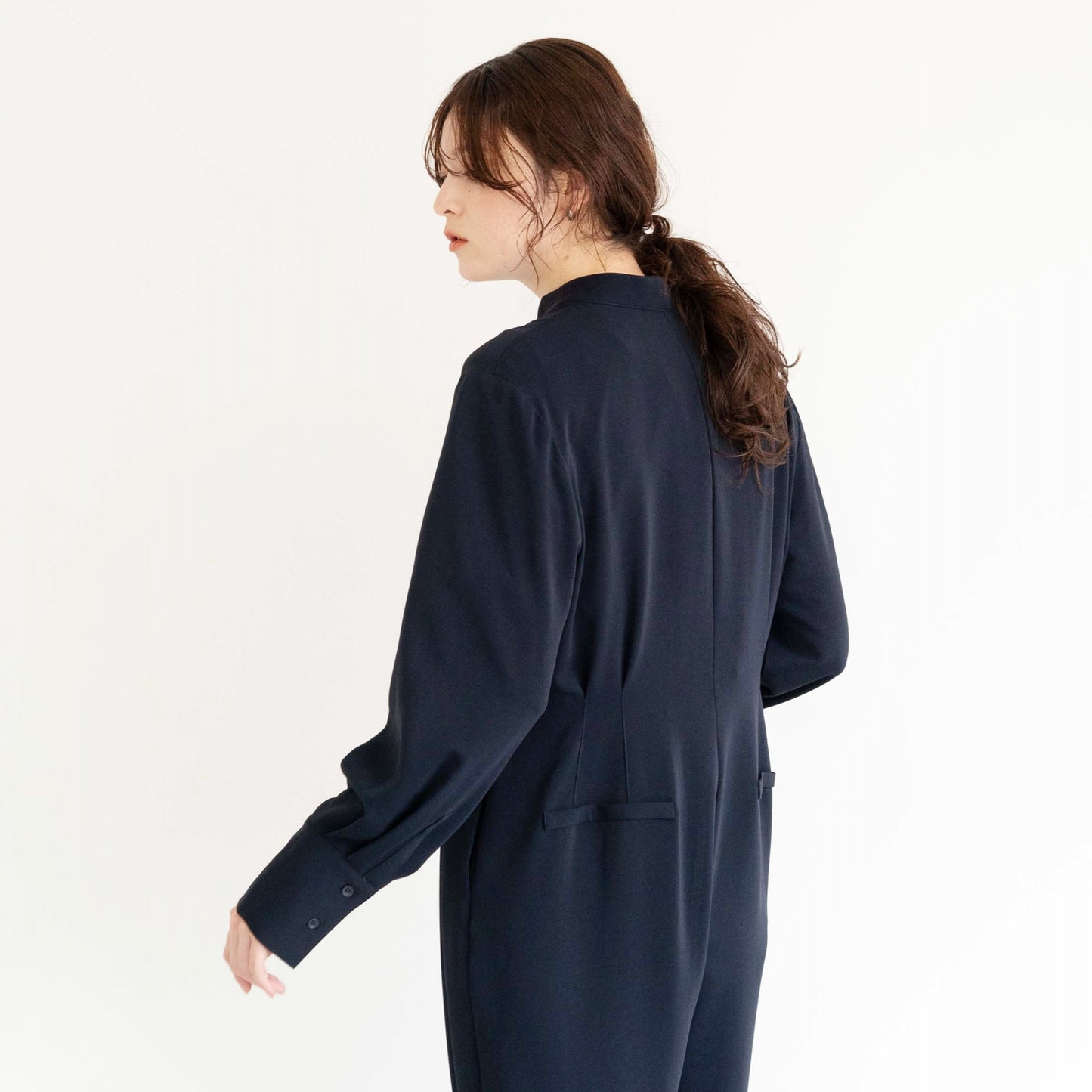 Waist-cinching jumpsuit