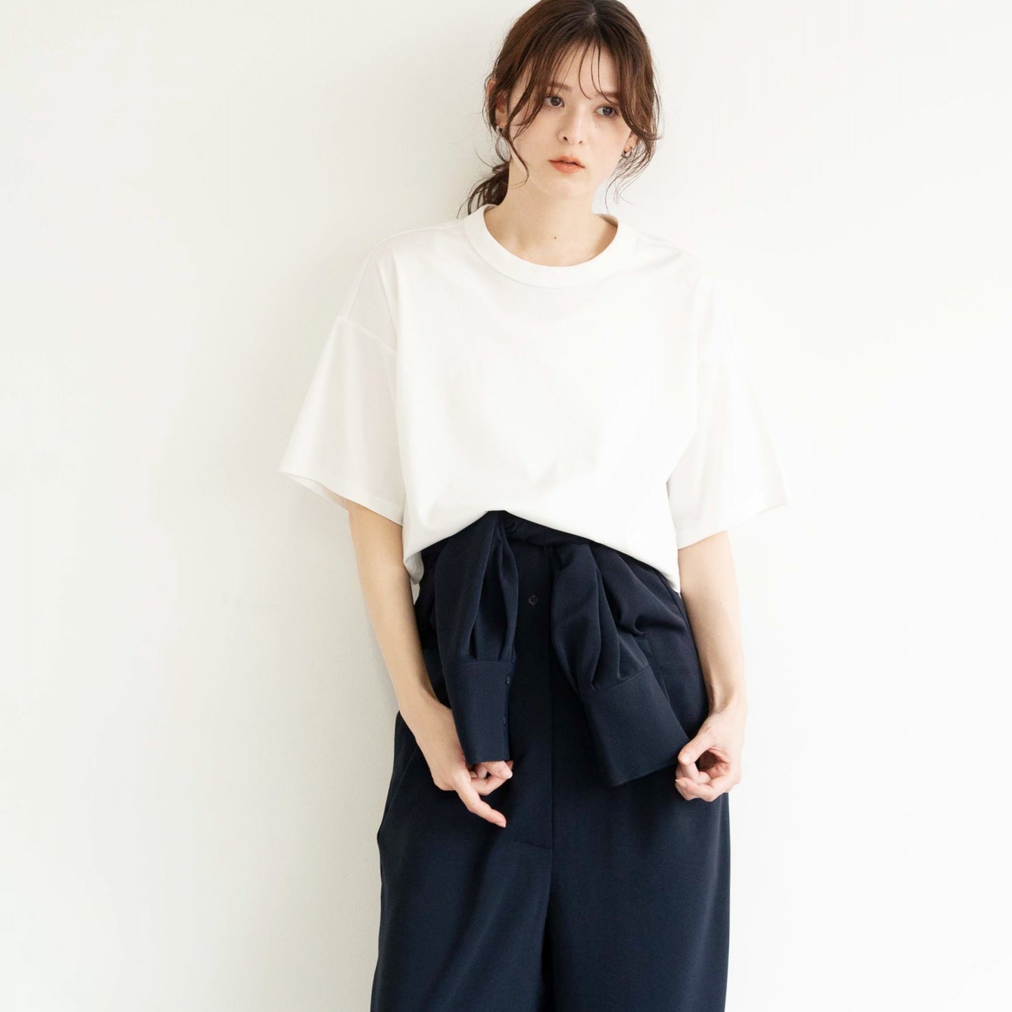Waist-cinching jumpsuit