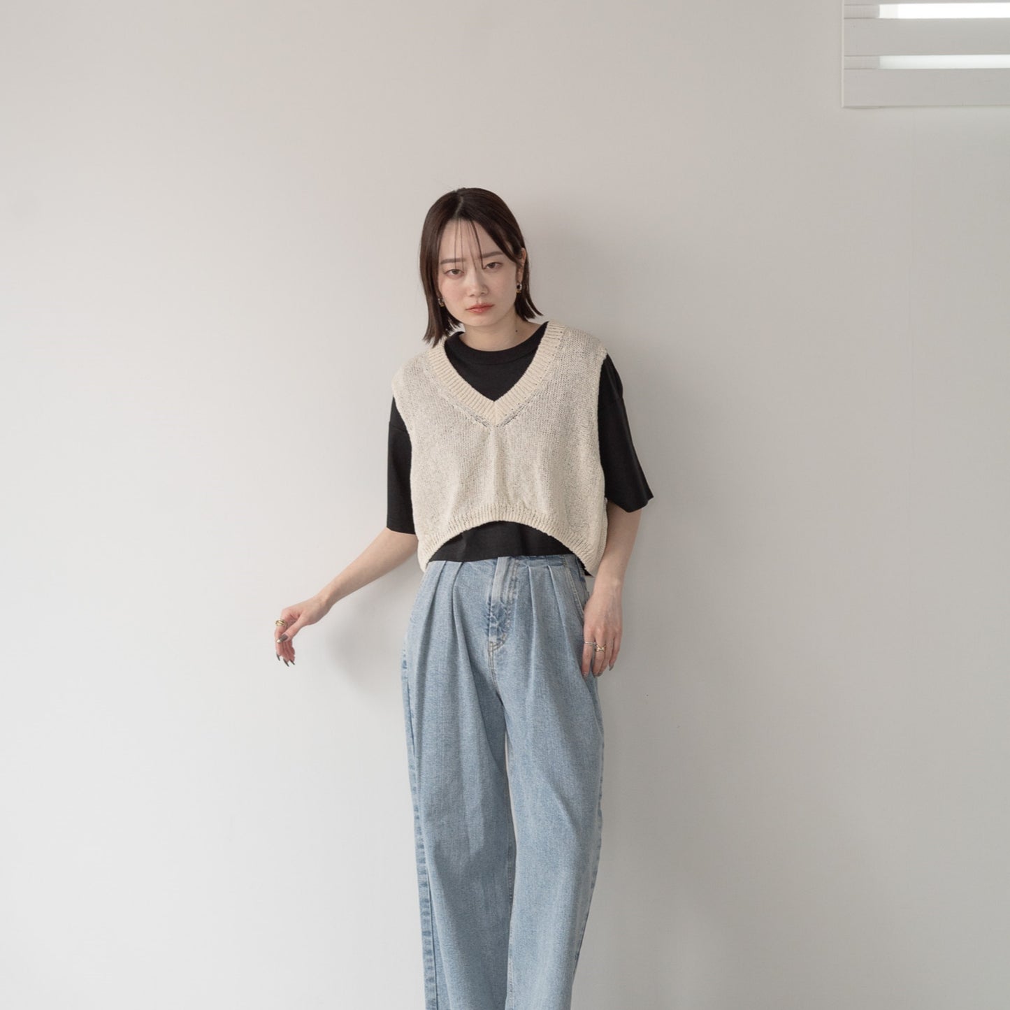 V Neck Short Vest