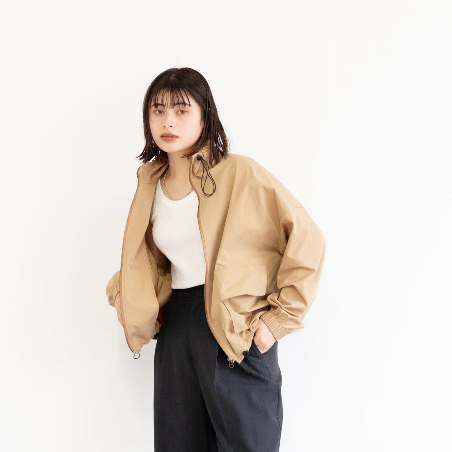 Stretch twill jacket