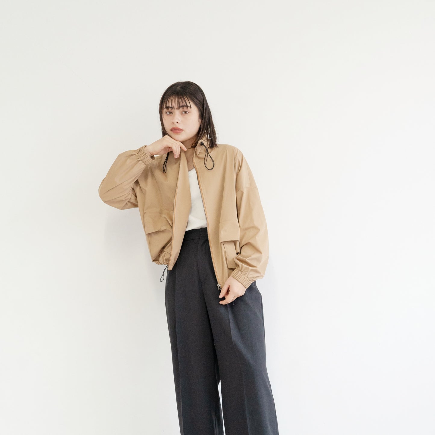 Stretch twill jacket