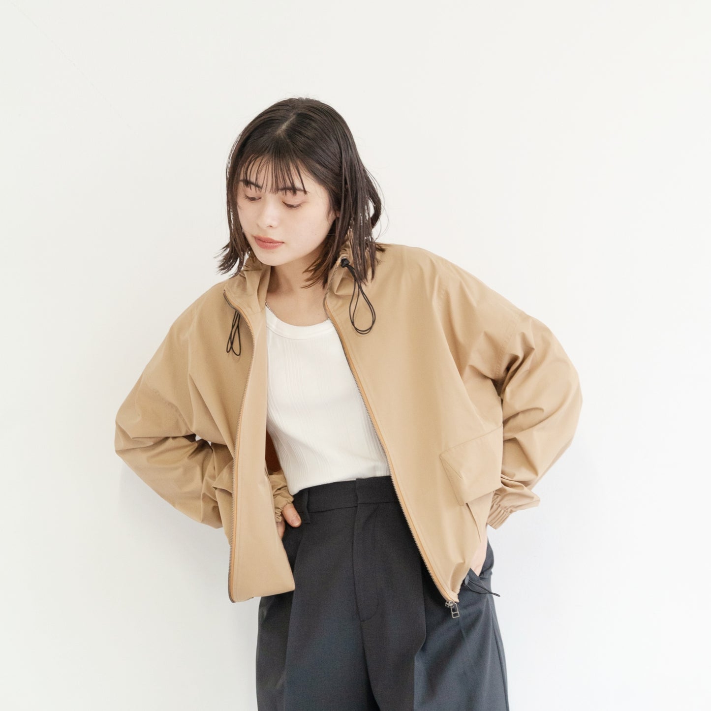 Stretch twill jacket