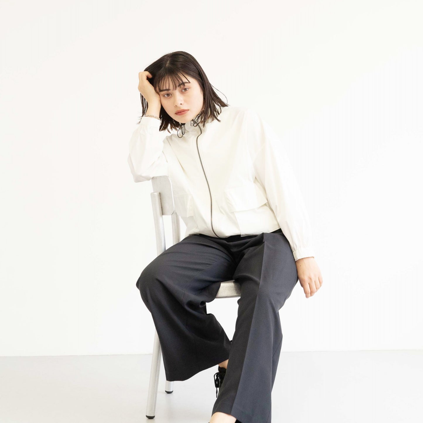 Stretch twill jacket