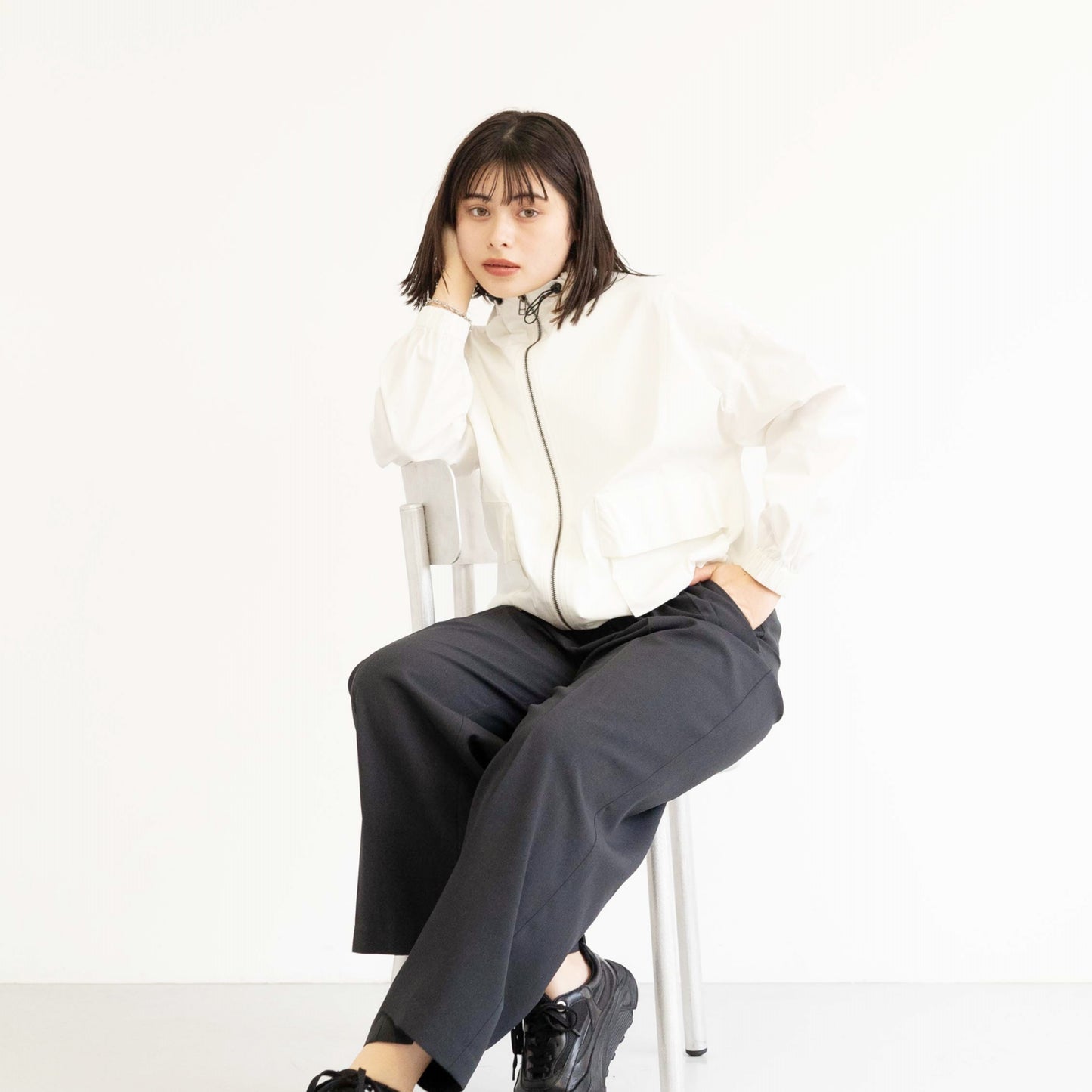 Stretch twill jacket