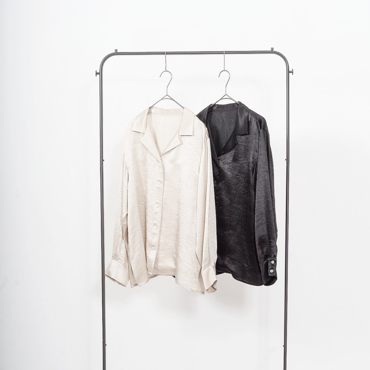 Acetate vintage satin shirt