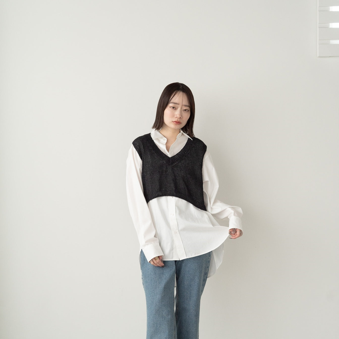 V Neck Short Vest