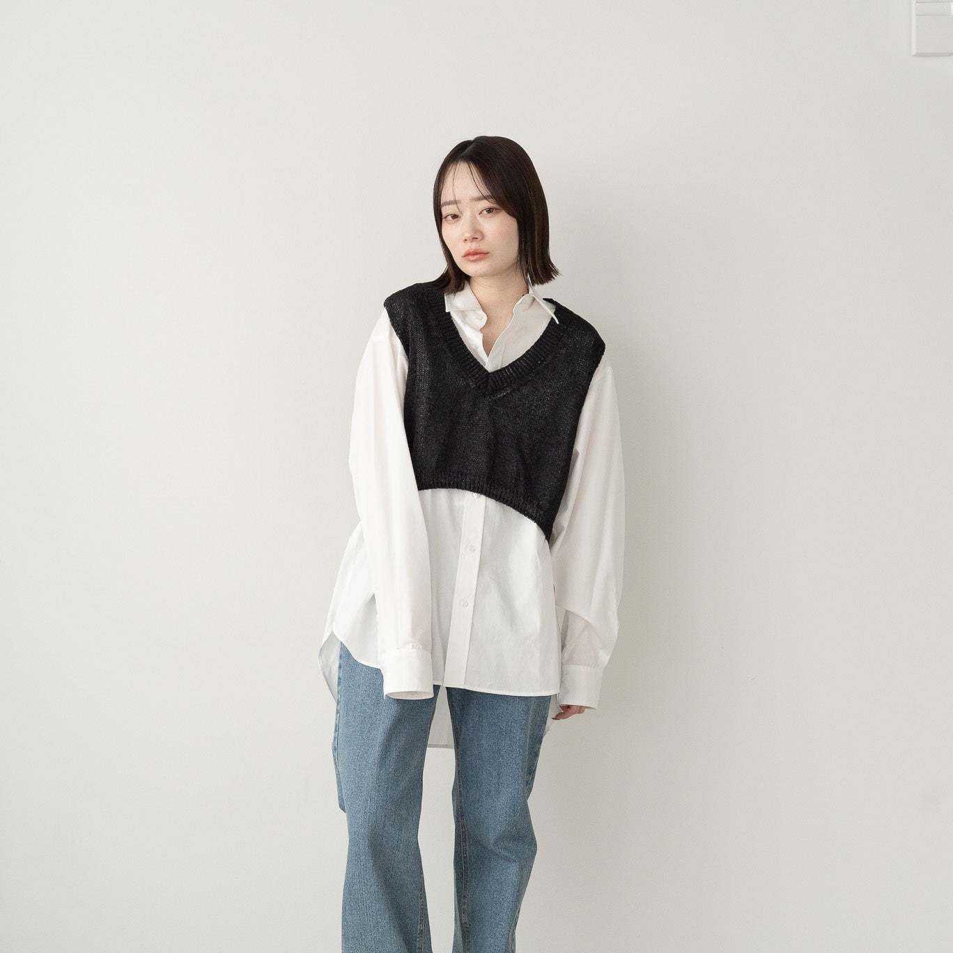 V Neck Short Vest
