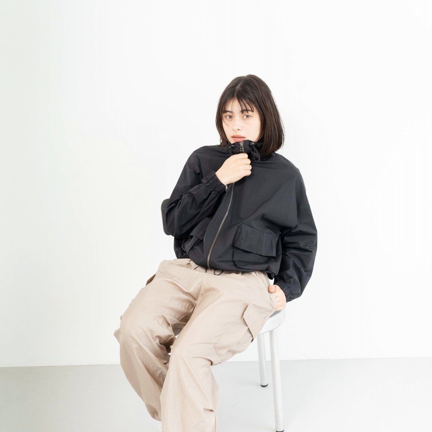 Stretch twill jacket
