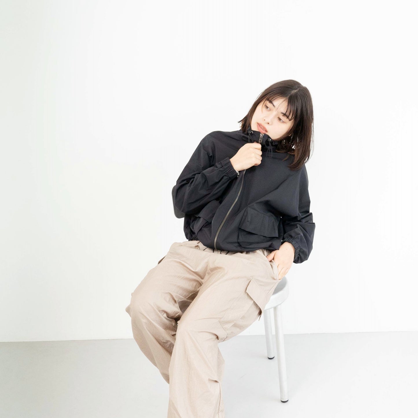 Stretch twill jacket