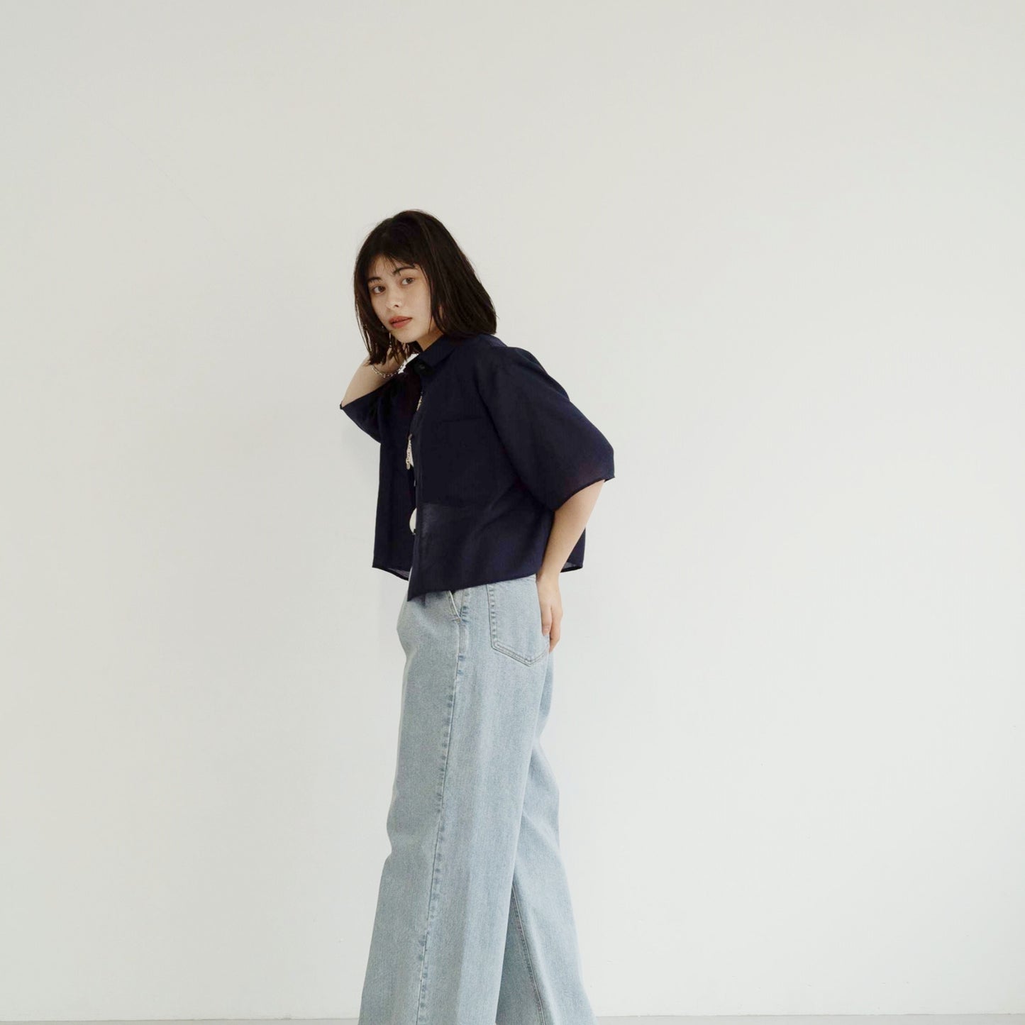 Smooth Bali yarn shirt