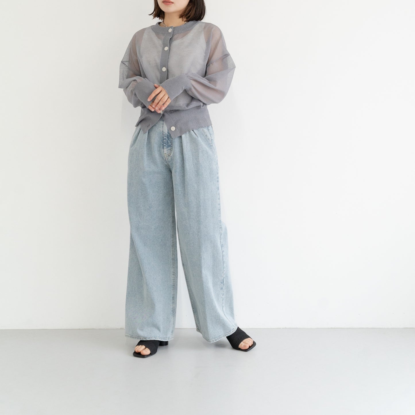 KAIHARA DENIM Baggy Pants-Unisex