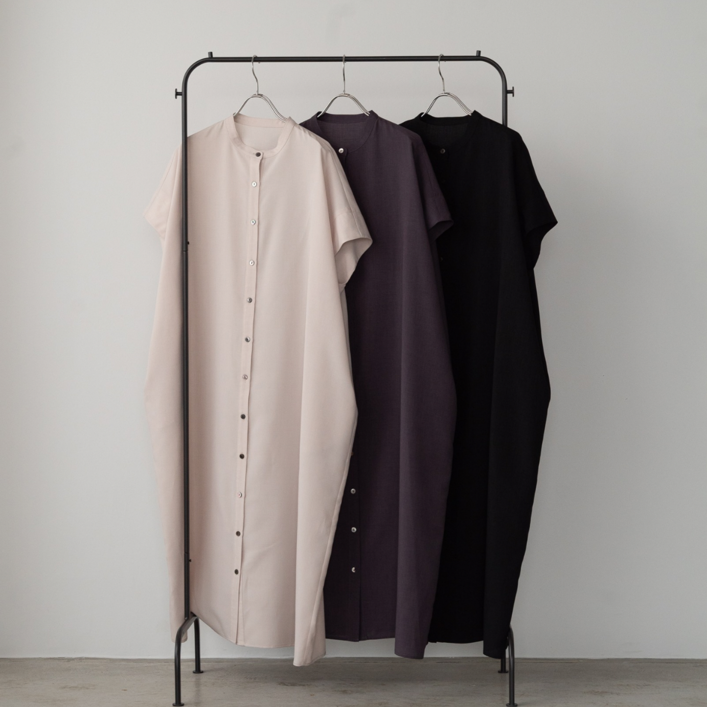 Linen like polyester wide BL OP