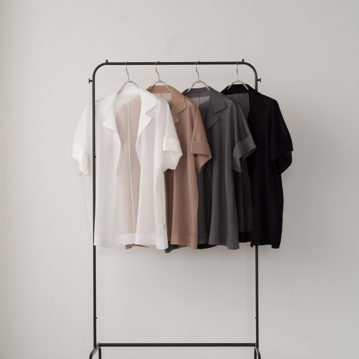 14G Sheer Lame Collar Vest