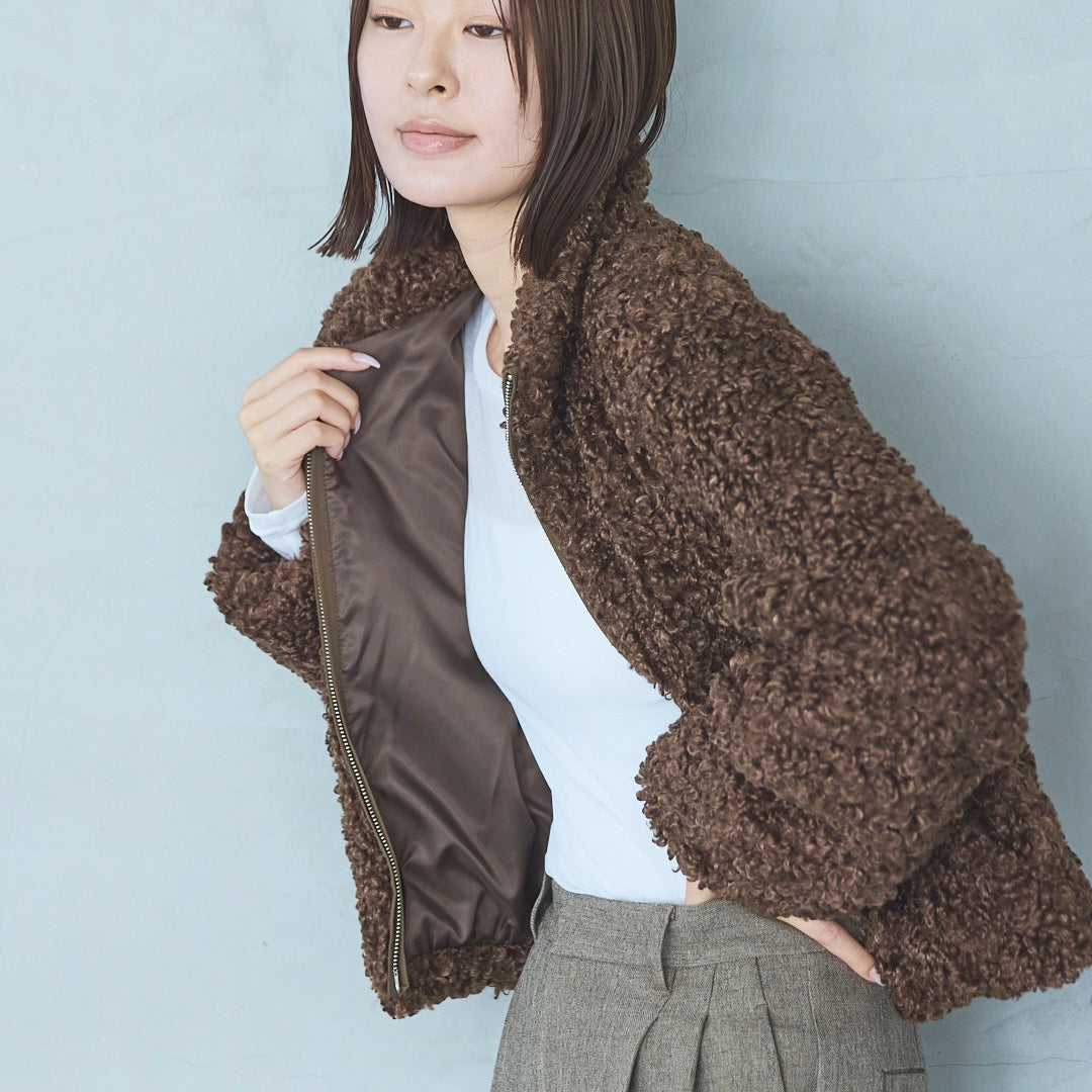 Kanade Circular Rib Knit Pullover