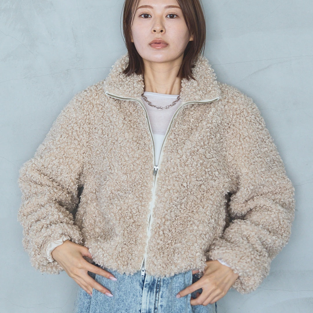 Short Faux Fur Jacket