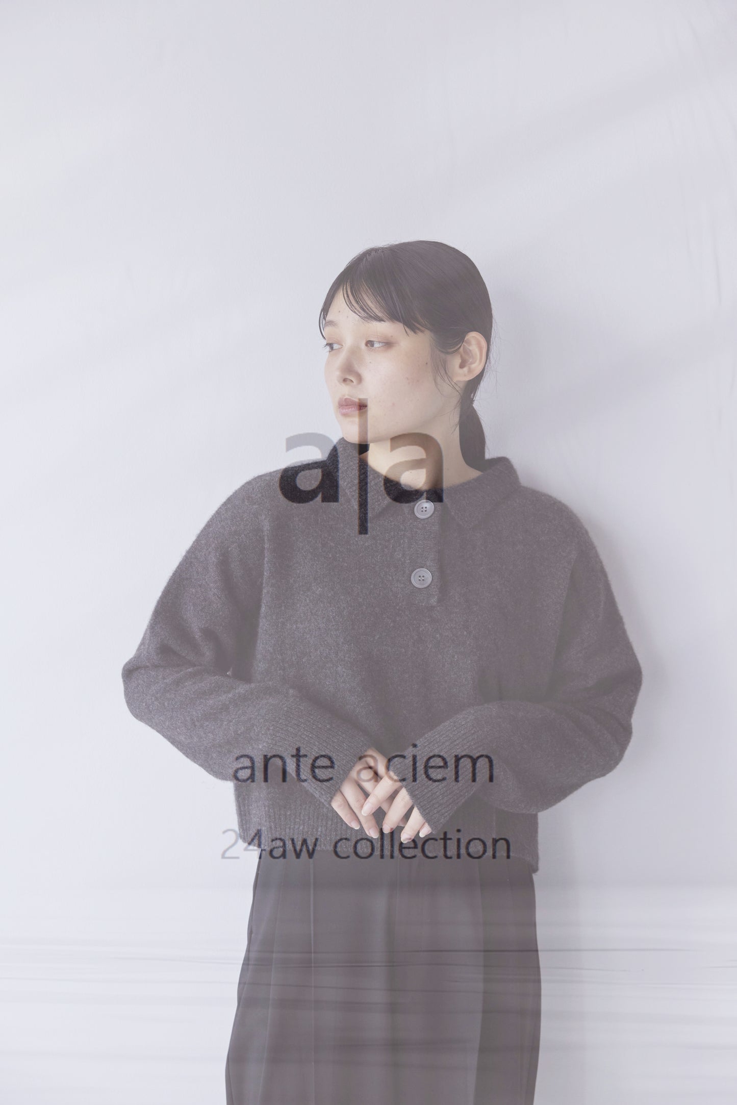 collared knit pullover