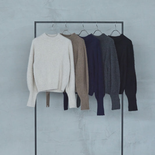Puff Sleeve Pullover FOX ALPACA