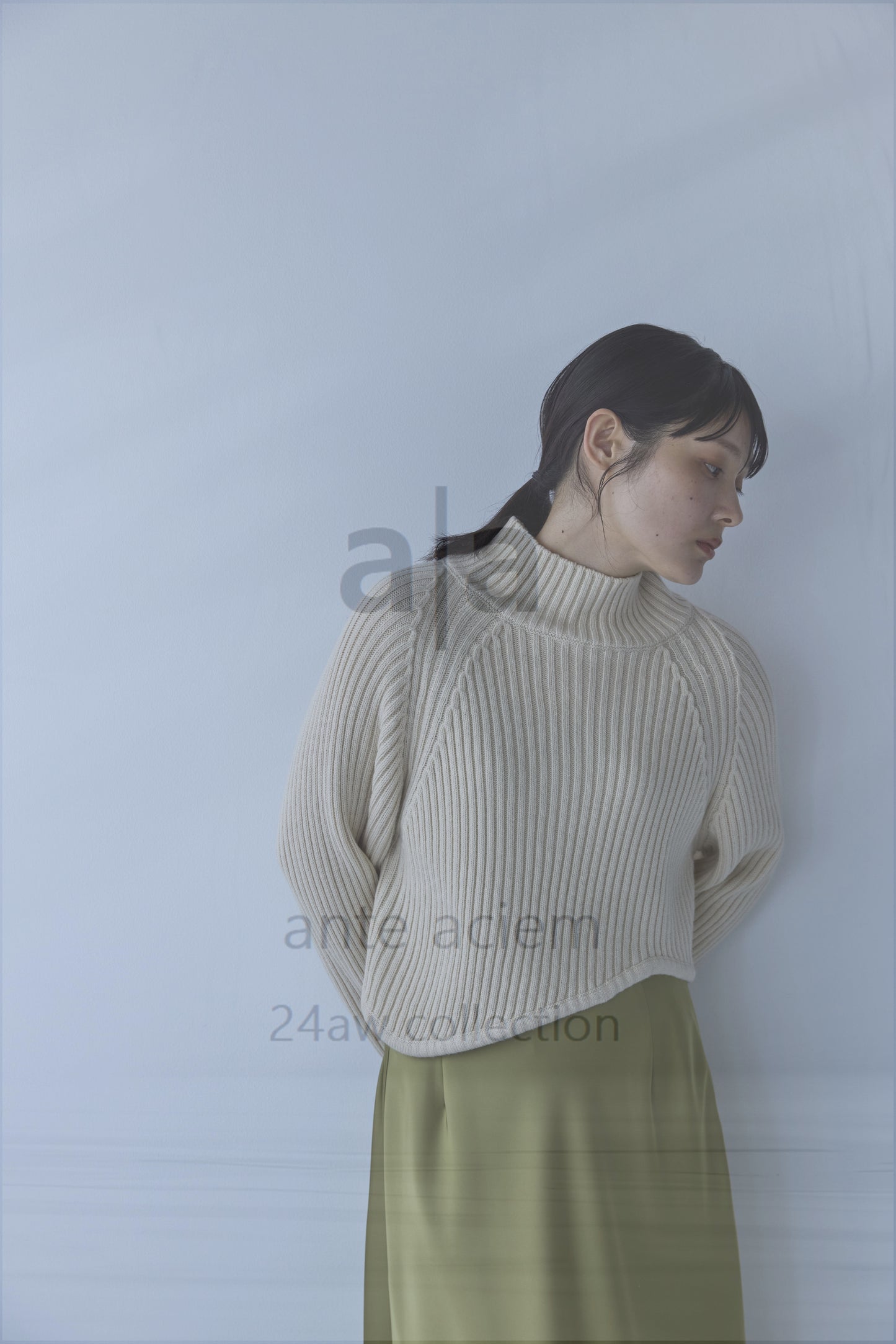 5G Asymmetric Ribbed Sweater