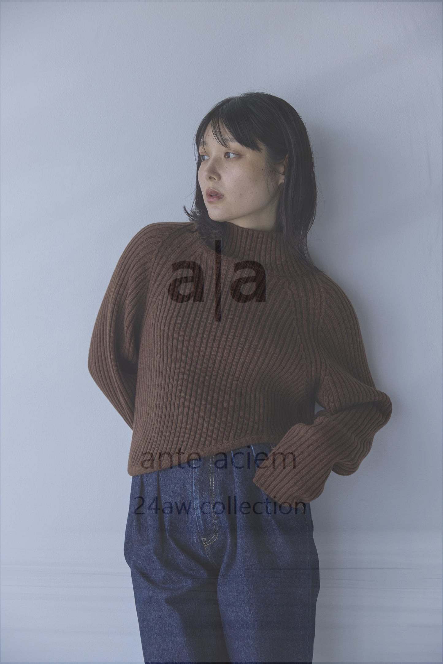 5G Asymmetric Ribbed Sweater