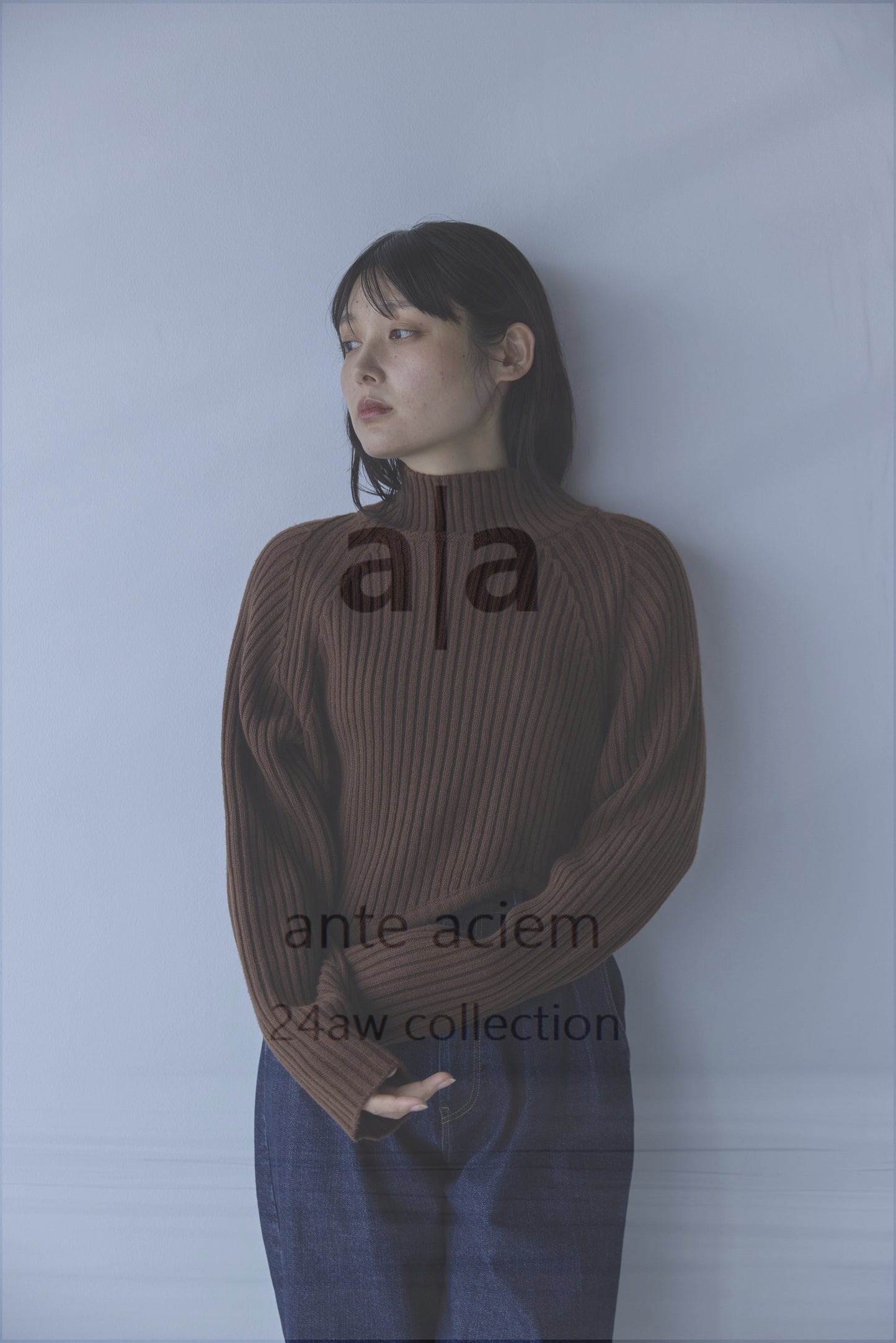 5G Asymmetric Ribbed Sweater