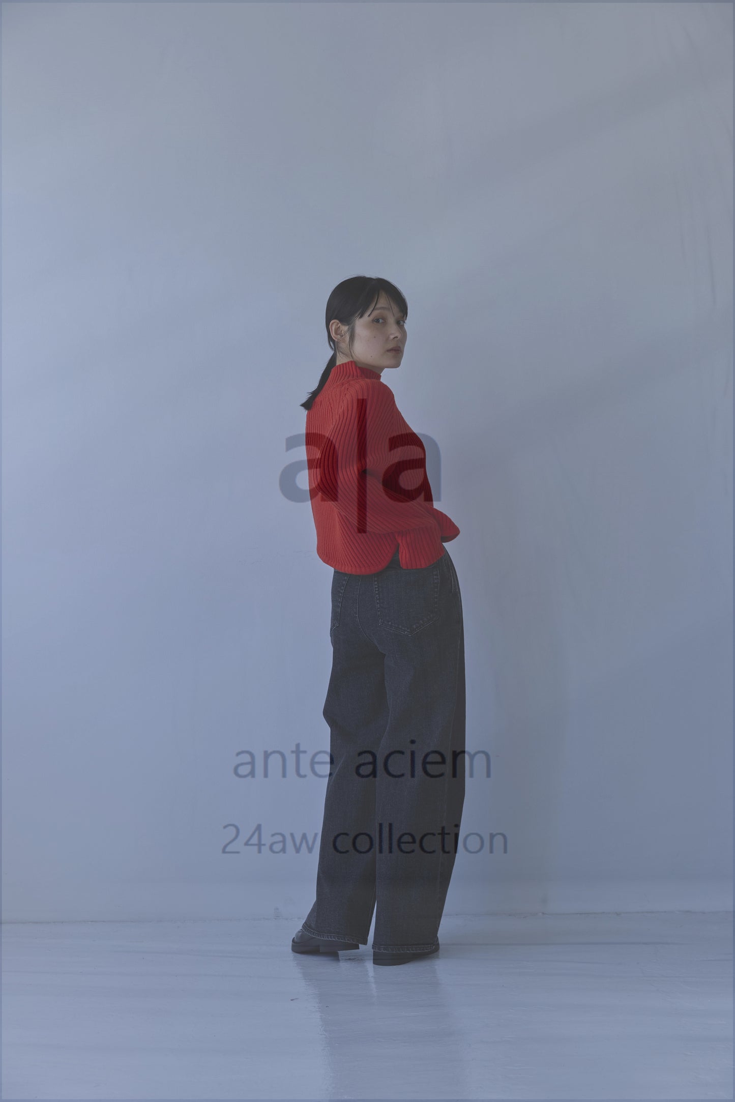 5G Asymmetric Ribbed Sweater