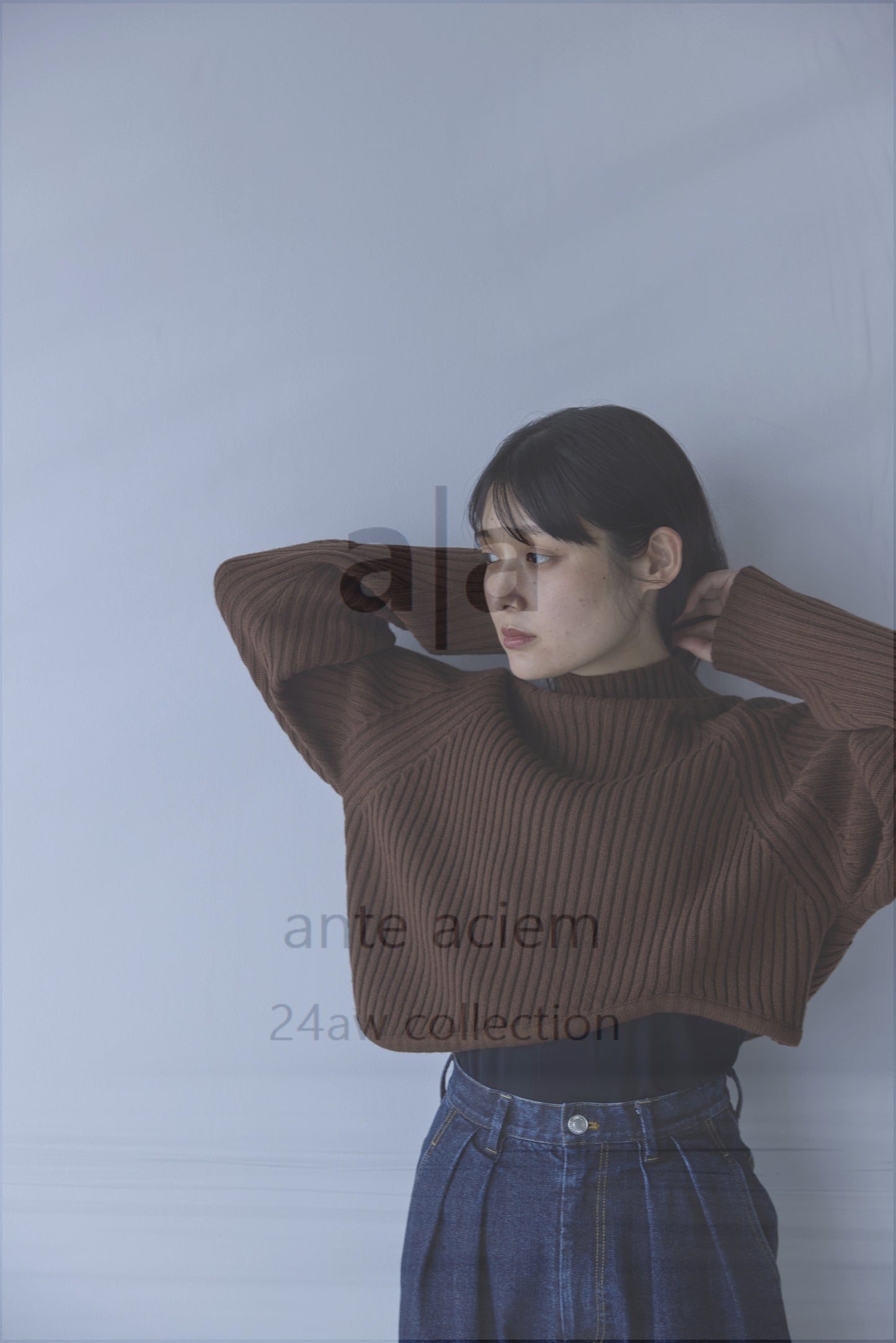 5G Asymmetric Ribbed Sweater