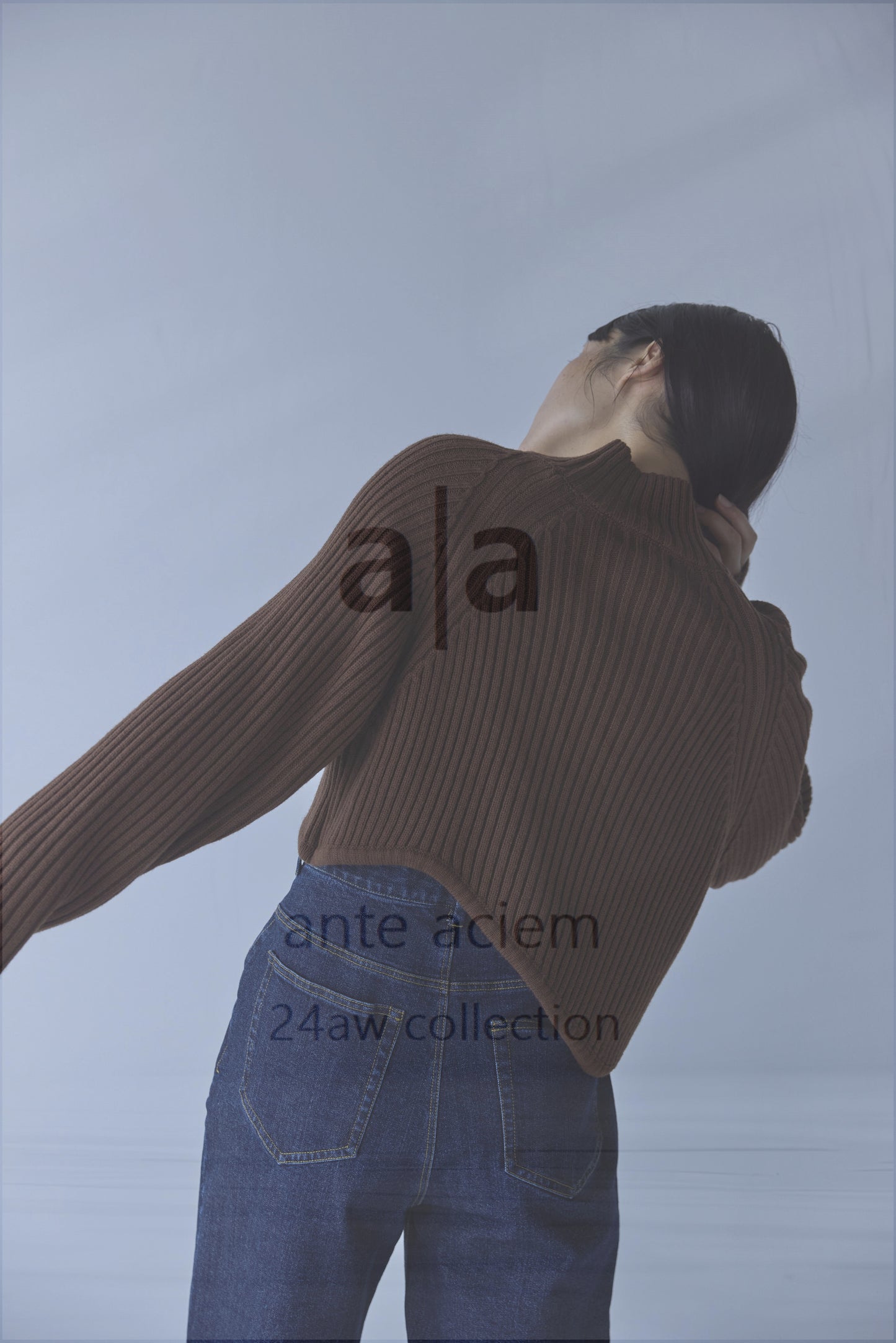 5G Asymmetric Ribbed Sweater