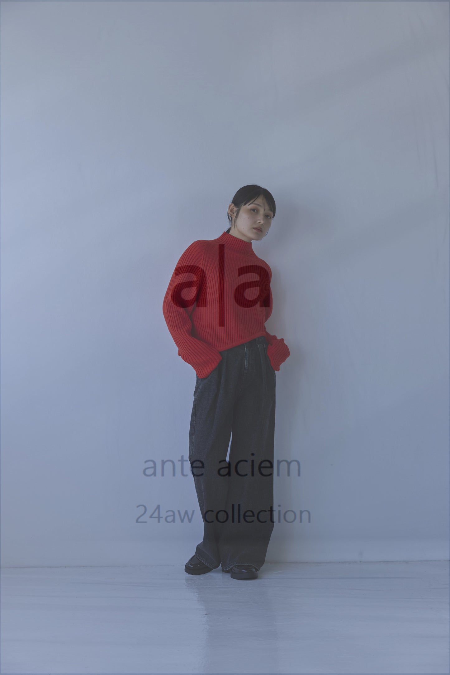 5G Asymmetric Ribbed Sweater