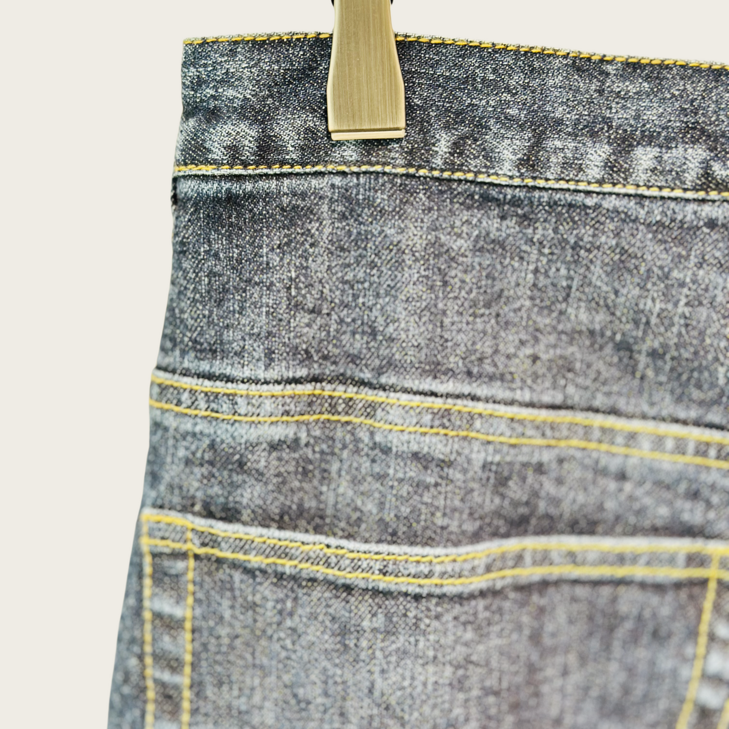 KAIHARA Denim baggy pants