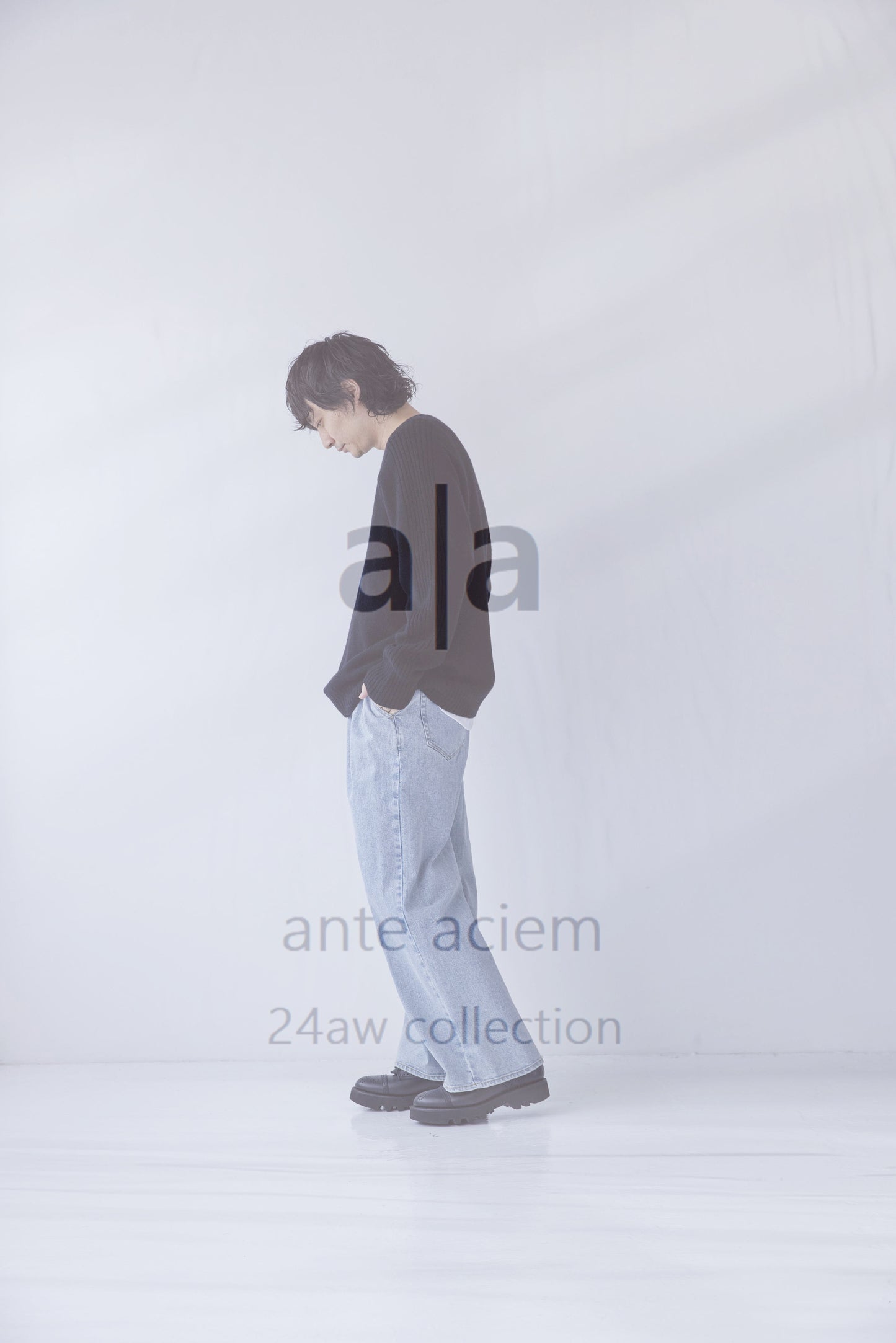 KAIHARA DENIM Baggy Pants-Unisex