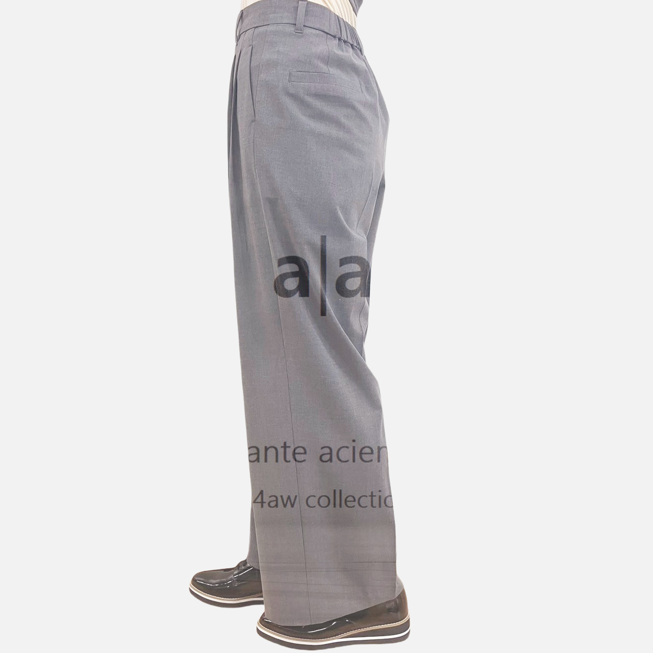 Pliscal 2 Way Mannish Tuck Pants