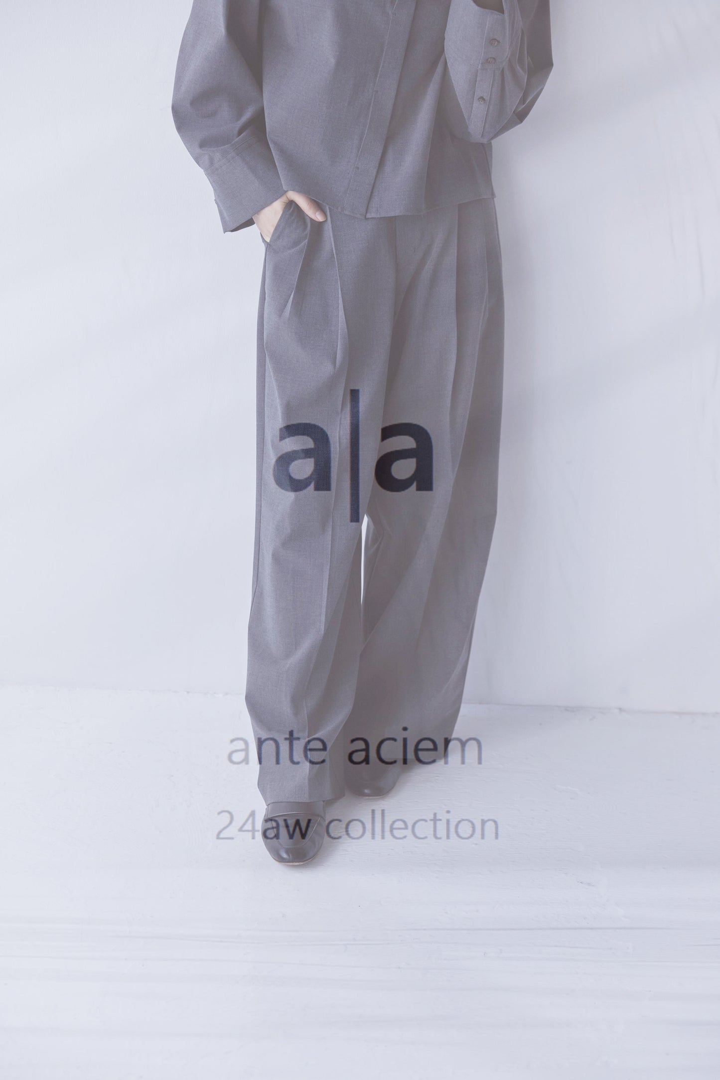 Pliscal 2 Way Mannish Tuck Pants