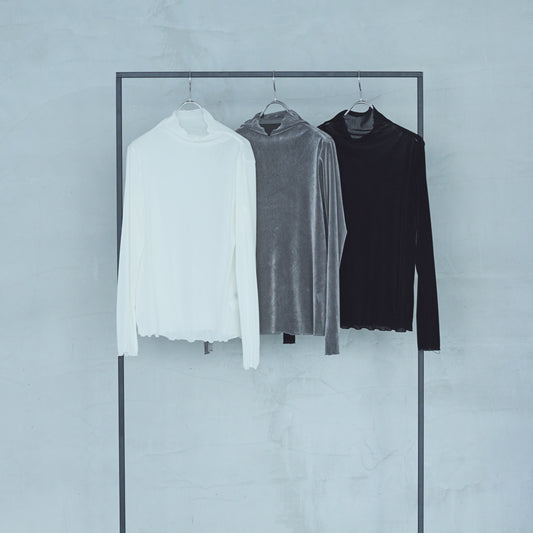 Flocked Tulle Pullover