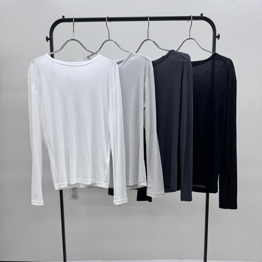 Kanade Circular Rib Knit Pullover
