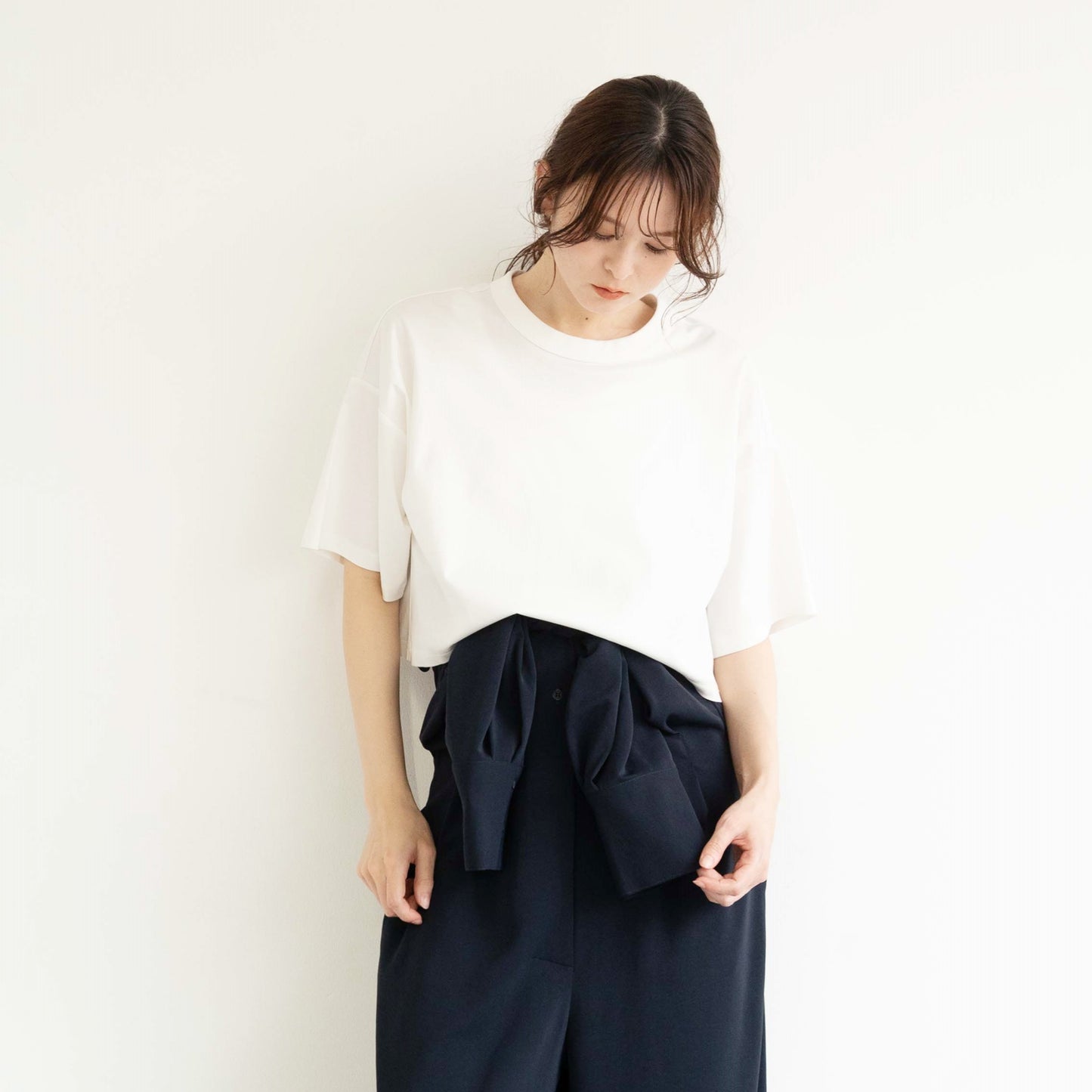 Waist-cinching jumpsuit