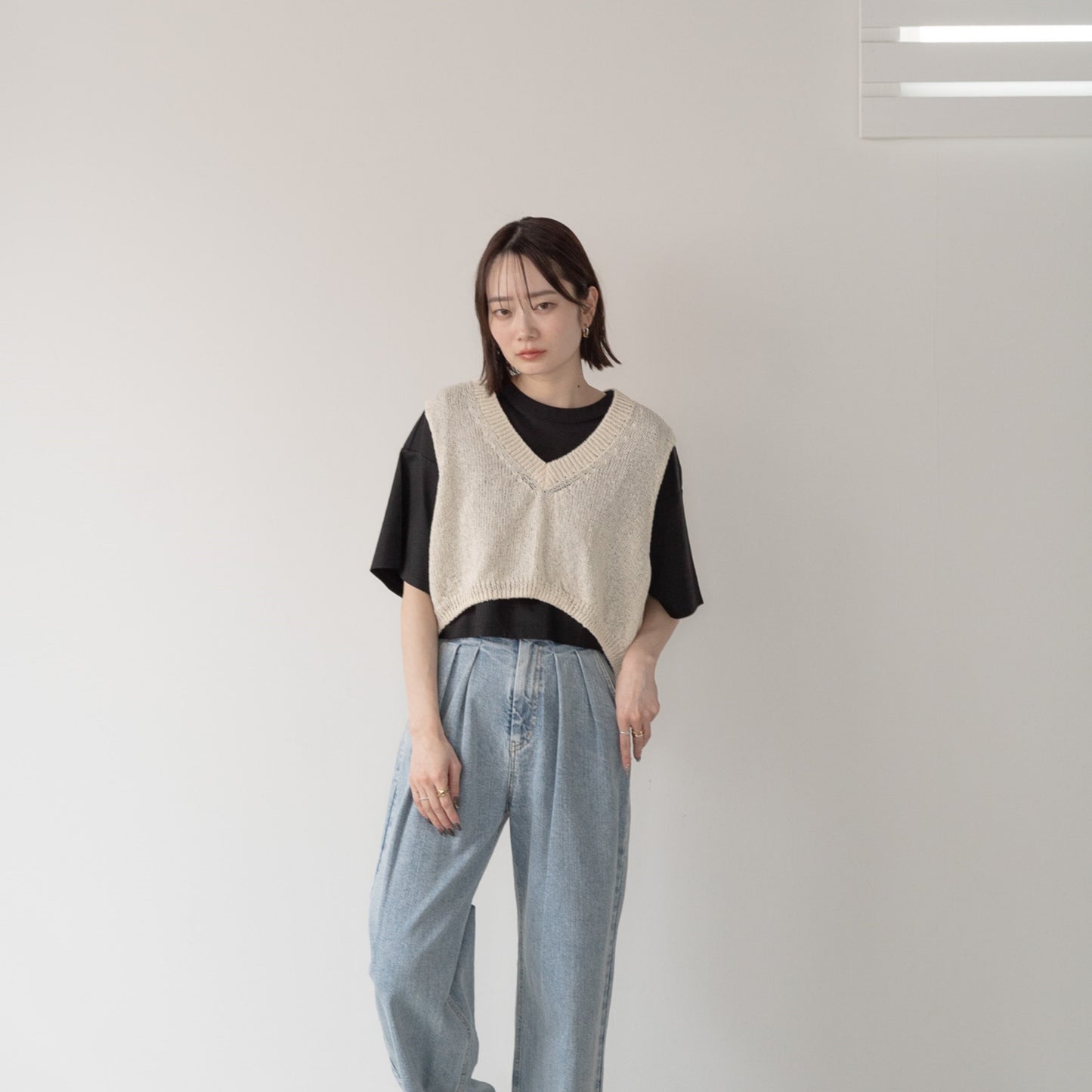 V Neck Short Vest