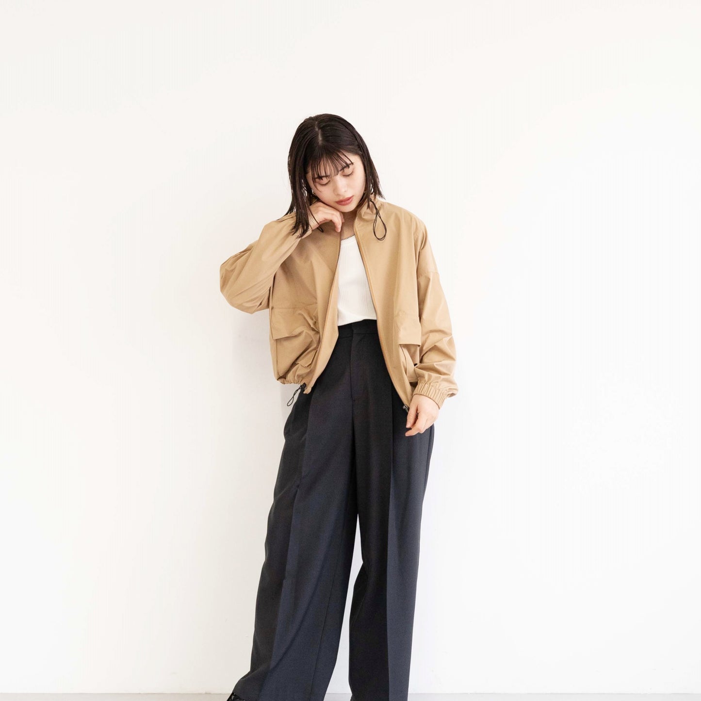 Stretch twill jacket