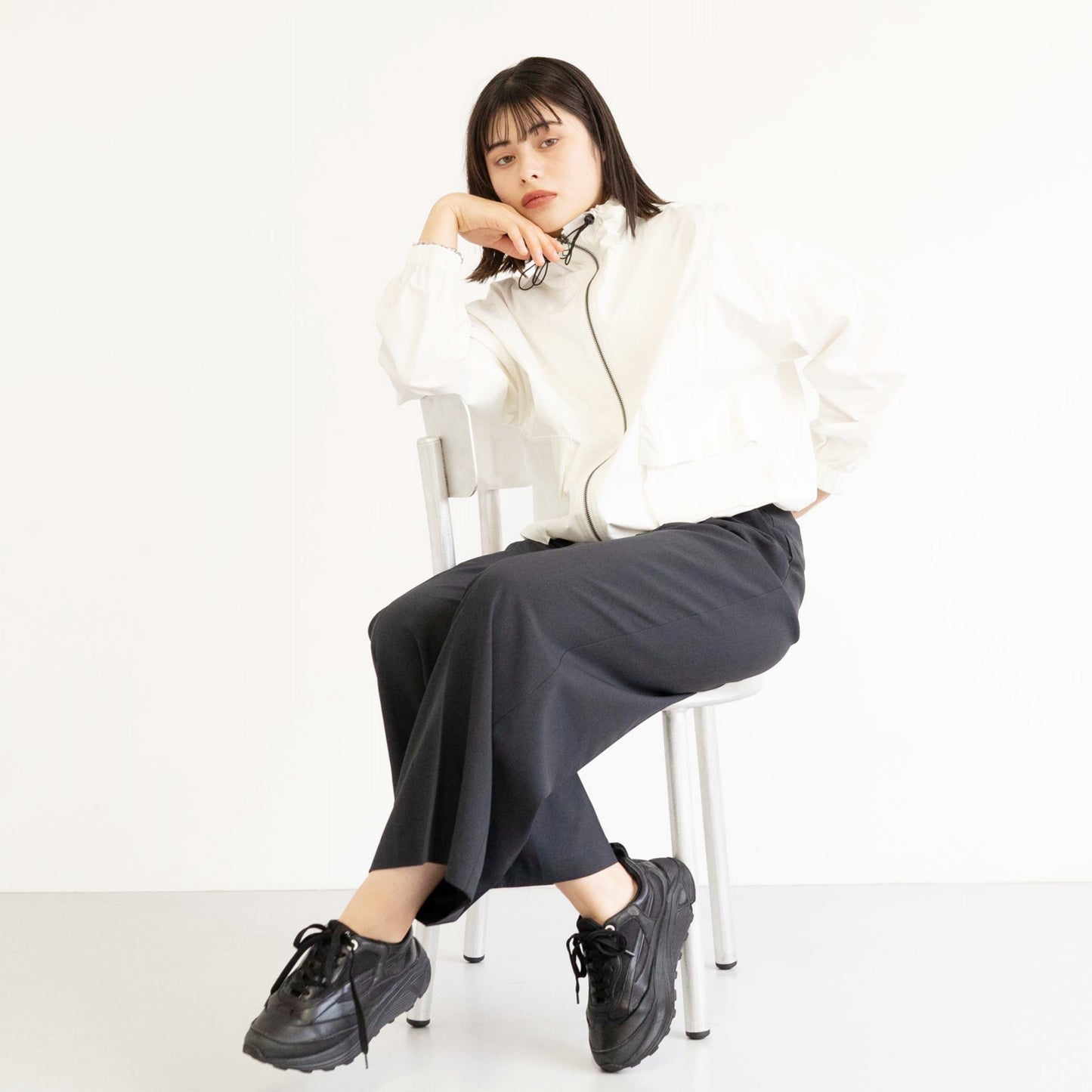 Stretch twill jacket