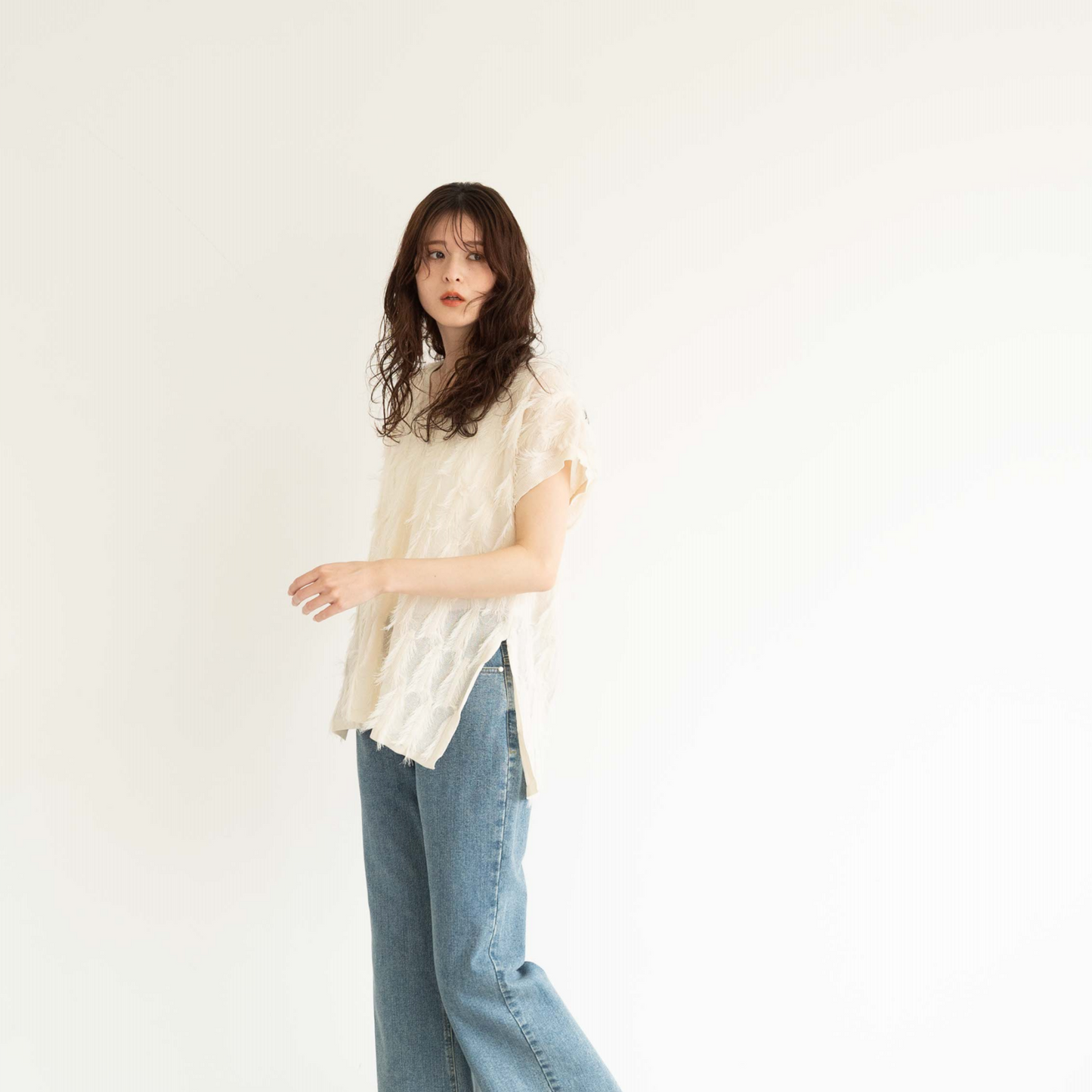 short tassel long vest
